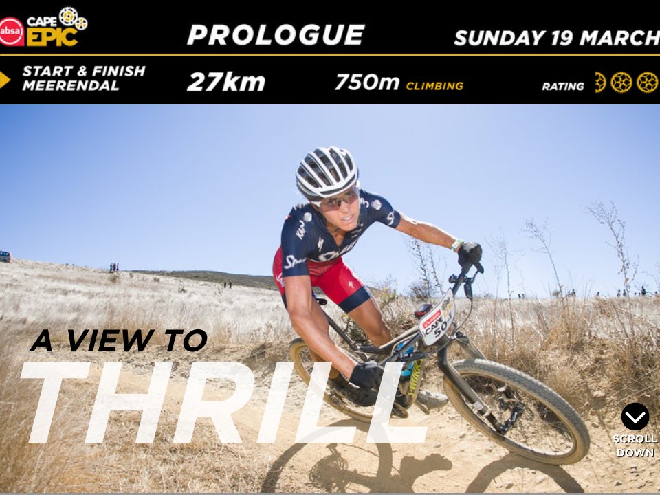 Route Overview Absa Cape Epic Chapter