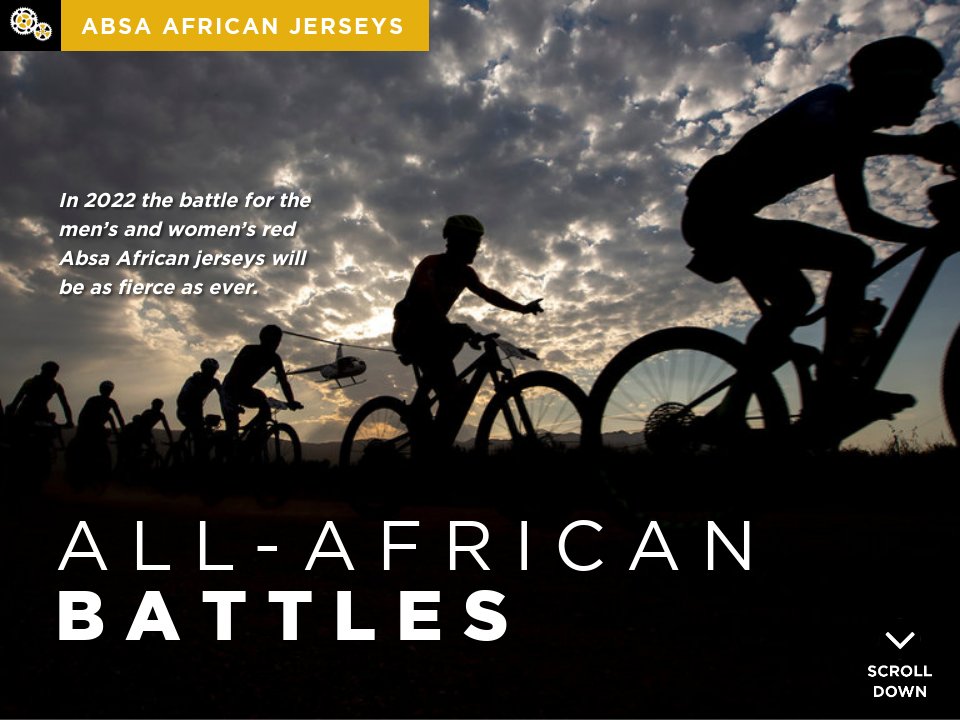 Absa African Pattern Absa African Jersey - 2022 Absa Cape Epic Chapter 2