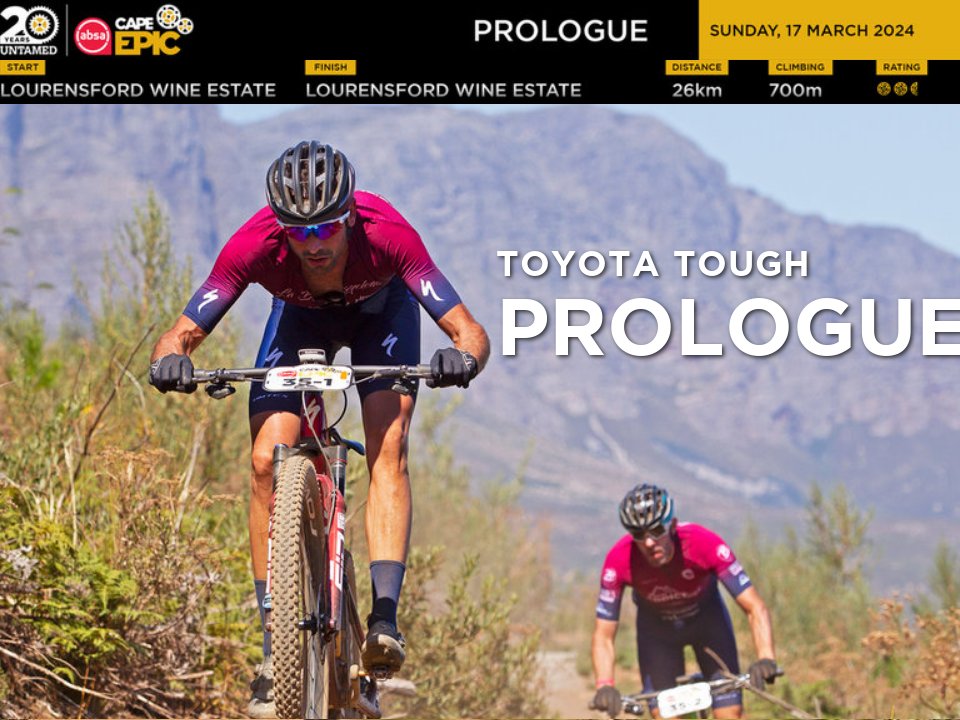 Toyota Tough - 2024 Absa Cape Epic Chapter 3