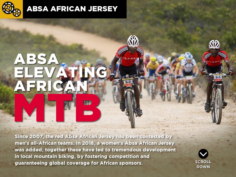 Absa African Pattern Absa African Jersey - Cape Epic 2021_Chapter 3